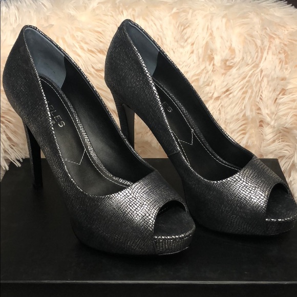 pewter stilettos